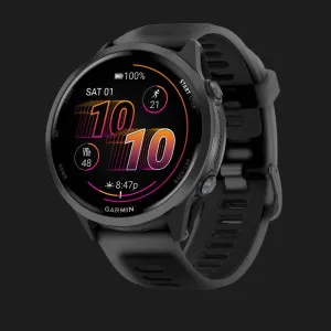 Garmin Forerunner 570 47mm Slate Gray Aluminum with Translucent Black/Black Band в Бердичеві