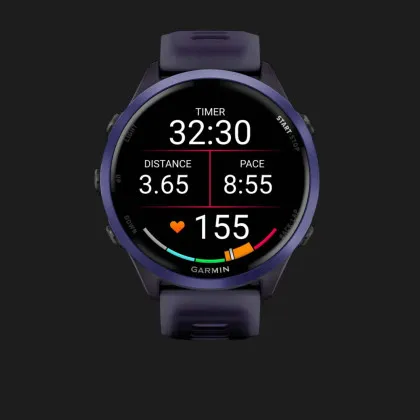 Garmin Forerunner 570 47mm Indigo Aluminum with Translucent Imperial Purple/Indigo Band в Стрыю