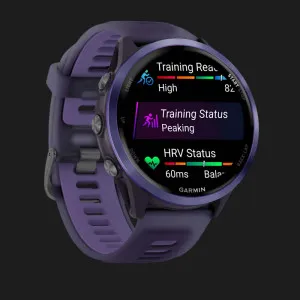 Garmin Forerunner 570 47mm Indigo Aluminum with Translucent Imperial Purple/Indigo Band в Бердичеві