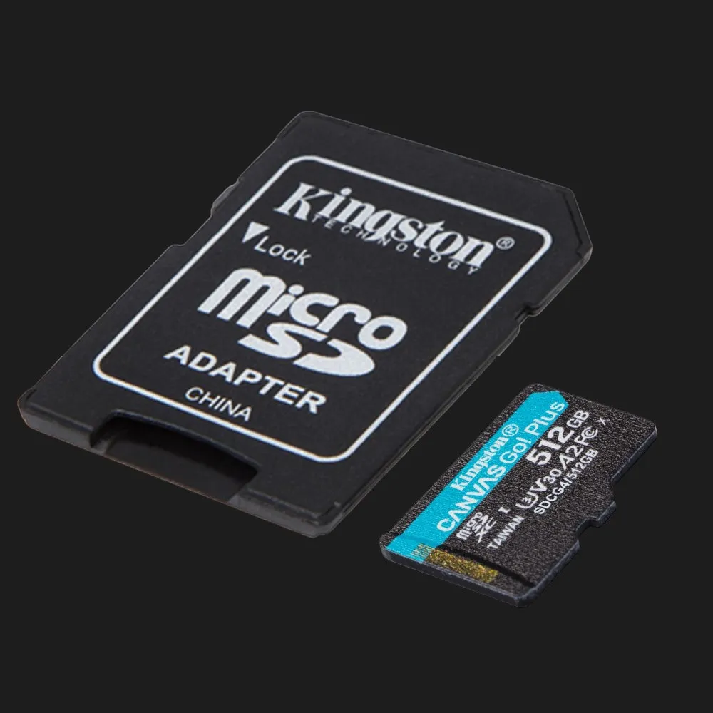Карта пам'яті Kingston Canvas Go Plus Micro SDXC 512GB (SDCG4/512GB)