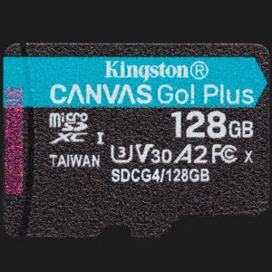 Карта пам'яті Kingston Canvas Go Plus 128GB (SDCG4/128GBSP) в Хмельницькому