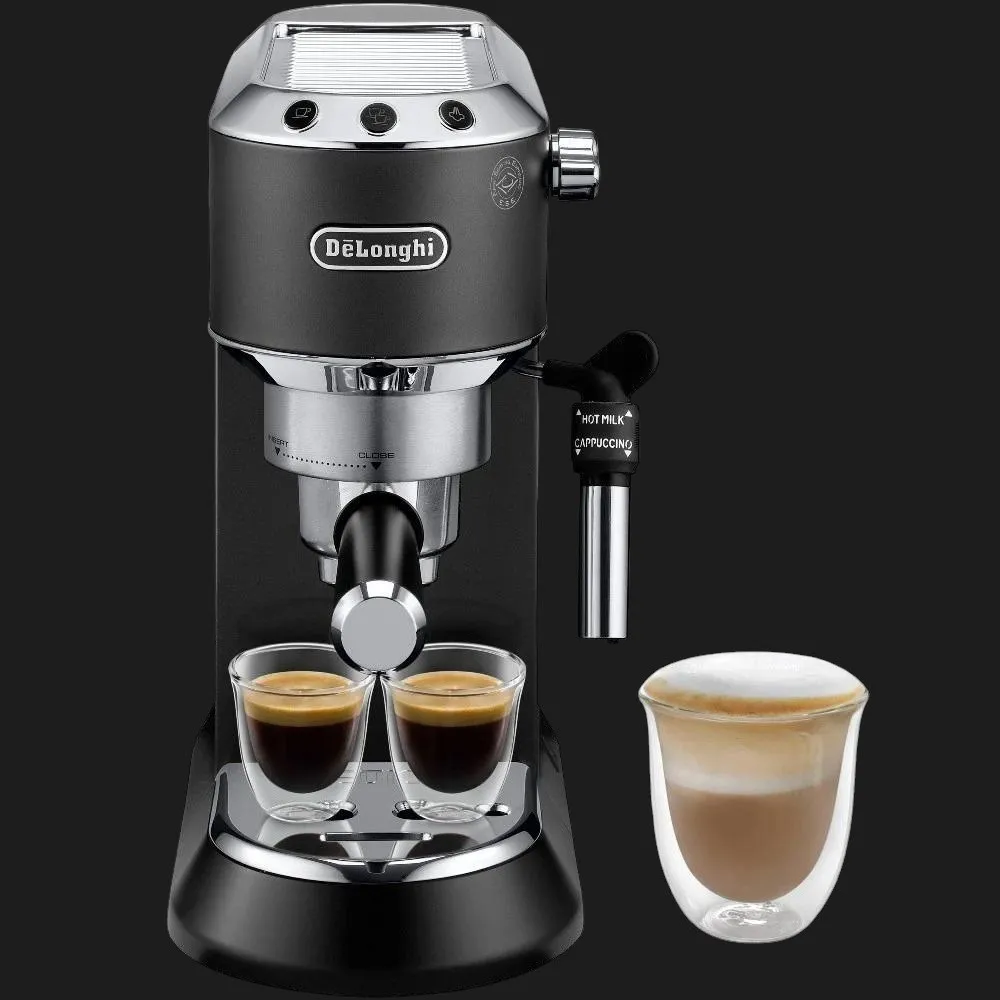 Рожковая кофеварка Delonghi Dedica (Black) (UA)