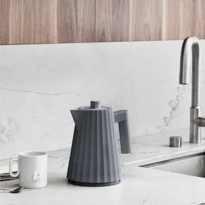 Электрочайник Alessi Plissé 1 л (Gray) в Дрогобыче