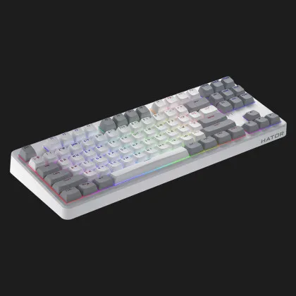 Клавіатура механічна HATOR Rockfall 3 Mecha TKL wireless orange (HTK851UA) в Києві