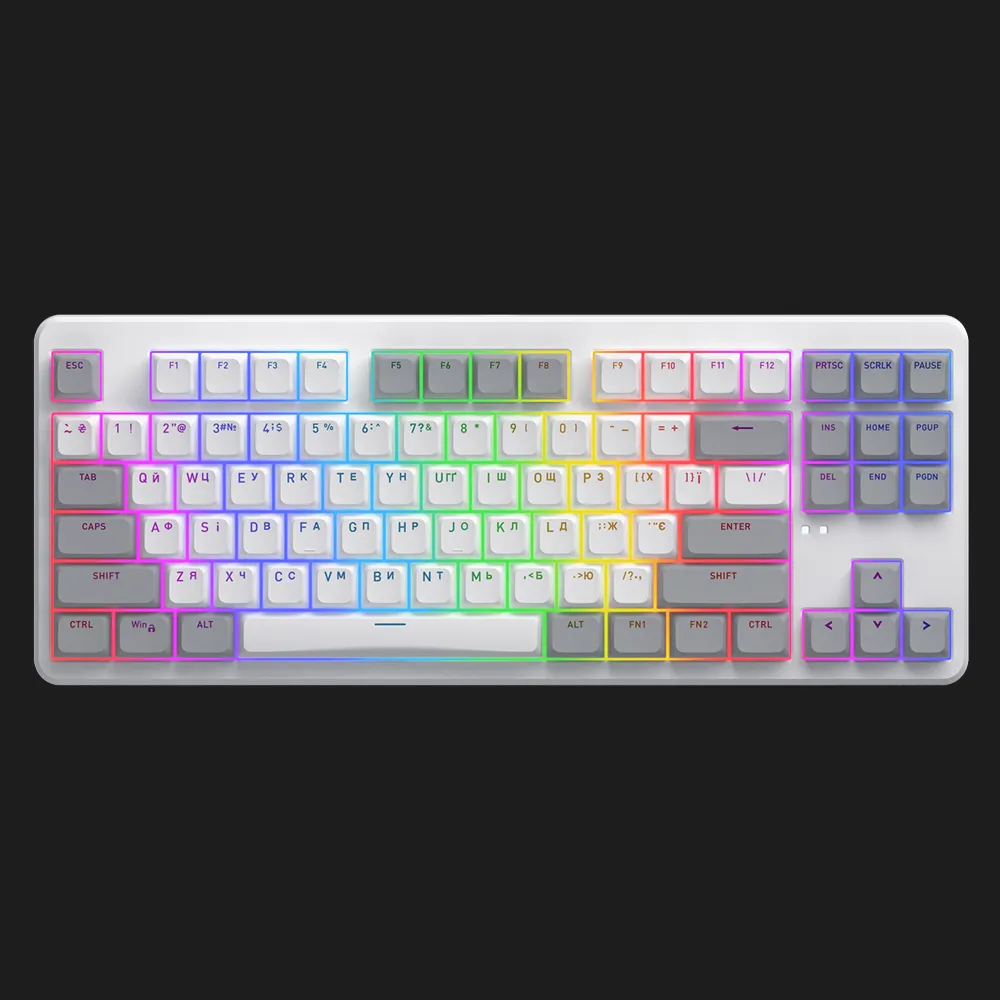 Клавіатура механічна HATOR Rockfall 3 Mecha TKL wireless orange (HTK851UA) (UA)