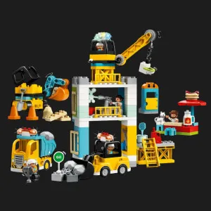 Конструктор LEGO Duplo Підйомний кран і будівництво (10933)