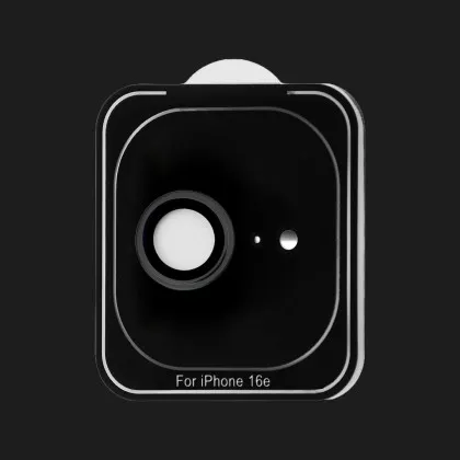 Захисне скло ACHILLES для камери iPhone 17е/16е (Black)