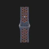 Ремешок Apple Nike Sport Band для Apple Watch 38/40/41/42mm (Blue Flame) (S/M) (S10)