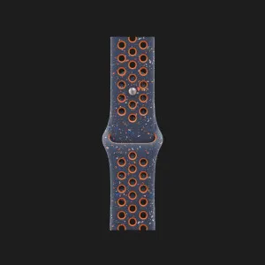 Ремінець Apple Nike Sport Band для Apple Watch 38/40/41/42mm (Blue Flame) (S/M) (S10)