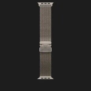 Ремінець Apple Titanium Milanese Loop для Watch 49mm (Natural Titanium) (Small)