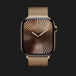 Ремінець Apple Milanese Loop для Apple Watch 38/40/41/42mm (Gold)