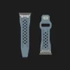 Ремінець UAG Monarch для Apple Watch 44/45/46/49mm (Cloud Blue/Titanium)