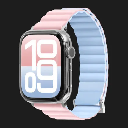 Ремінець LAUT Novi Sport FlexColor для Apple Watch 44/45/46/49mm (Candypink-Babyblue) в Чернігові