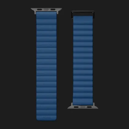 Ремінець LAUT Novi Sport FlexColor для Apple Watch 38/40/41/42mm (Steelblue-Black) в Чернігові