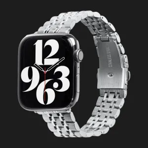 Ремінець LAUT LINKS Noble для Apple Watch 38/40/41/42mm (Silver)
