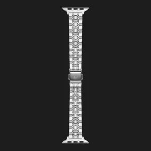 Ремінець LAUT LINKS Noble для Apple Watch 38/40/41/42mm (Silver)