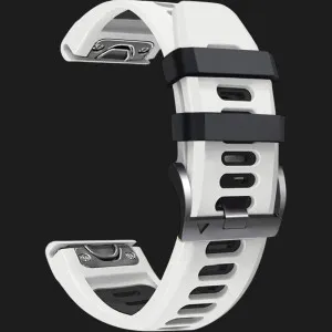 Ремінець Silicone Fit для Garmin Fenix 22mm (White)