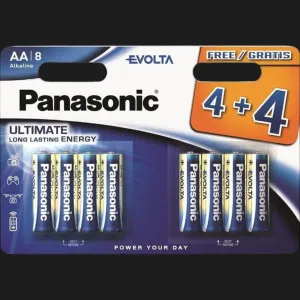 Батарейка Panasonic EVOLTA лужна AA (блістер 8 шт) в Сваляві