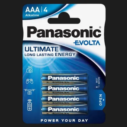 Батарейка Panasonic EVOLTA лужна AAA (блістер 4 шт) в Білій Церкві