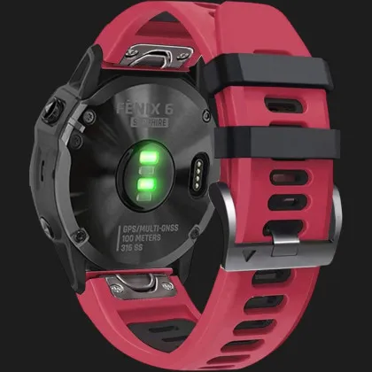 Ремінець Silicone Fit для Garmin Fenix 26mm (Red)
