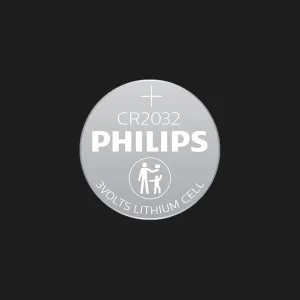 Батарейка Philips литиевая CR2032 (блистер 1 шт) в Кропивницком