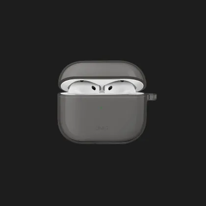Чехол UNIQ Glase для AirPods 4 (Smoke)