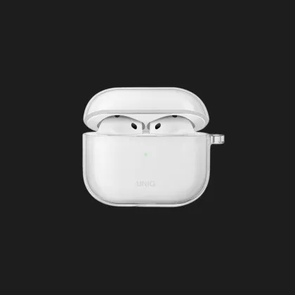Чехол UNIQ Glase для AirPods 4 (Clear)