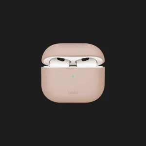 Чохол UNIQ Lino для AirPods 4 (Pink Blush) у Львові