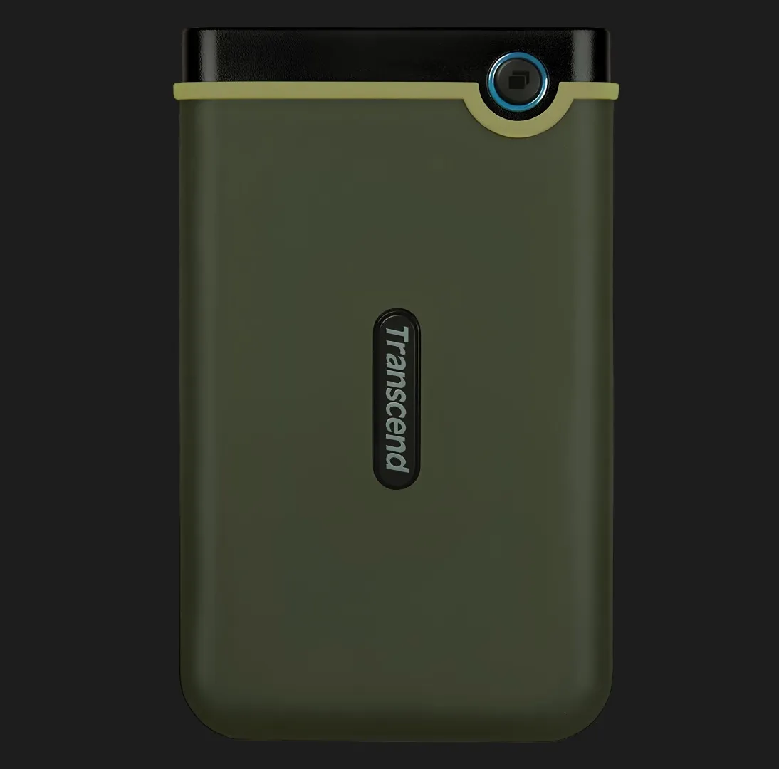 Портативний жорсткий диск Transcend 1TB USB 3.1 StoreJet 25M3 (Military Green)