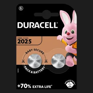 Батарейка Duracell CR 2025/DL 2025 (2 шт. в упаковці) в Сваляві