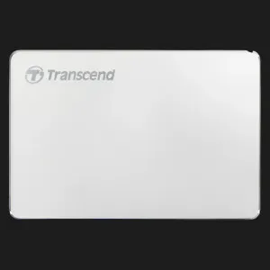 Портативный жесткий диск Transcend 2TB USB 3.1 Type-C StoreJet 25C3S (Silver) в Борисполе