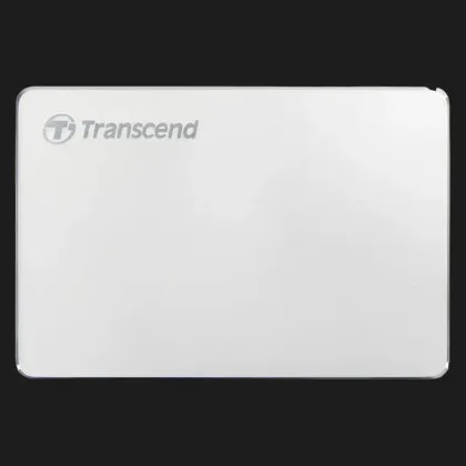 Портативний жорсткий диск Transcend 1TB USB 3.1 Type-C StoreJet 25C3S (Silver)