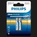 Батарейка Philips Ultra Alkaline лужна AAA (блістер 2 шт)