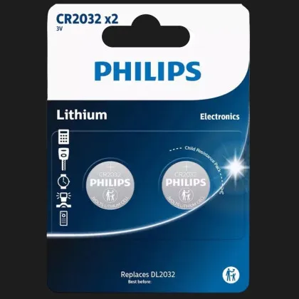 Батарейка Philips літієва CR2032 (блістер 2 шт) в Білій Церкві