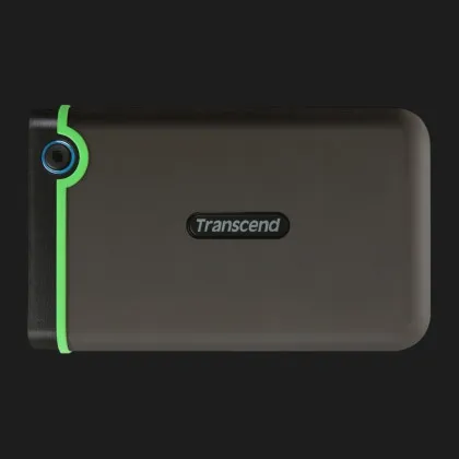 Портативний жорсткий диск Transcend 1TB USB 3.1 StoreJet 25M3 (Iron Gray)
