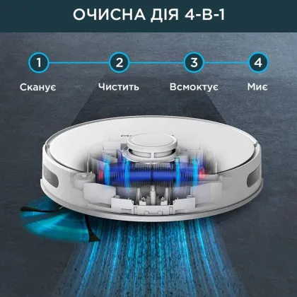 Робот-пилосос Rowenta X-Plorer Serie 75 S (White) (UA) у Запоріжжі