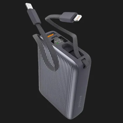 Зарядний пристрій Power Bank Proove Moon Rock 22.5W 20000mAh (Gray)
