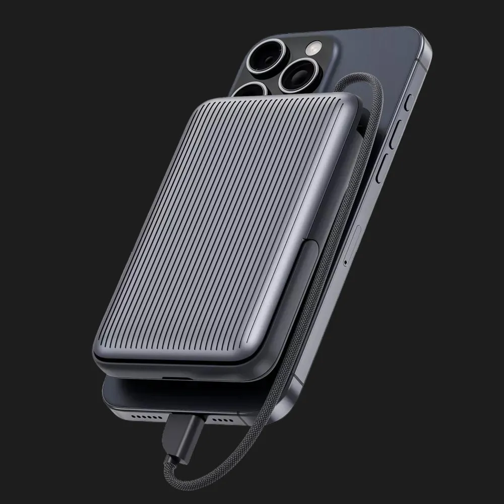 Зарядний пристрій Power Bank Proove Moon Rock 2 in 1 22.5W 10000mAh (Gray)