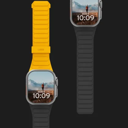 Ремінець UAG Pathfinder для Apple Watch 44/45/46/49mm (Heritage Yellow/Black) в Чернігові