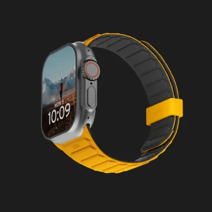 Ремінець UAG Pathfinder для Apple Watch 44/45/46/49mm (Heritage Yellow/Black) в Чернігові