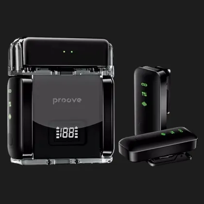 Бездротовий петличний мікрофон Proove Live (Type-C&Lighting) (UA)