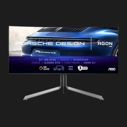 Игровой монитор AOC 34" PD34 QD-OLED 240Hz (UA) в Самборе