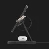 Беспроводная зарядка Belkin 3в1 Wireless Charging Stand with Qi2 15W (Black)