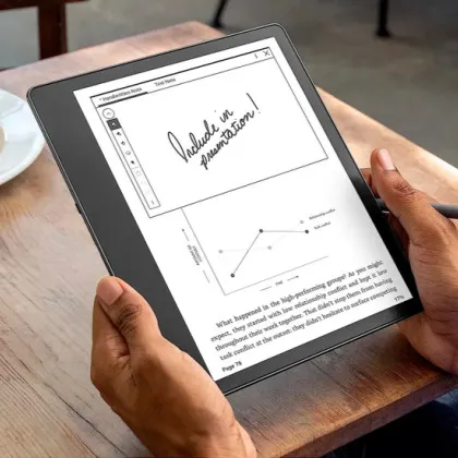 Электронная книга с подсветкой Amazon Kindle Scribe 32GB Premium Pen (Black) в Стрыю