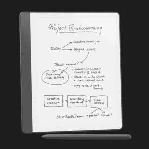 Электронная книга с подсветкой Amazon Kindle Scribe 64GB Premium Pen (Tungsten) (Standard) в Бродах