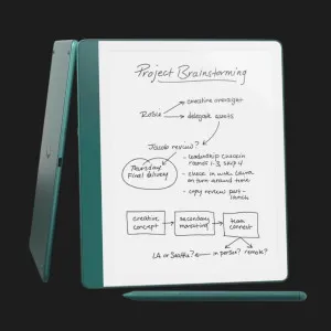 Электронная книга с подсветкой Amazon Kindle Scribe 64GB Premium Pen (Jade) (Standard) в Бродах
