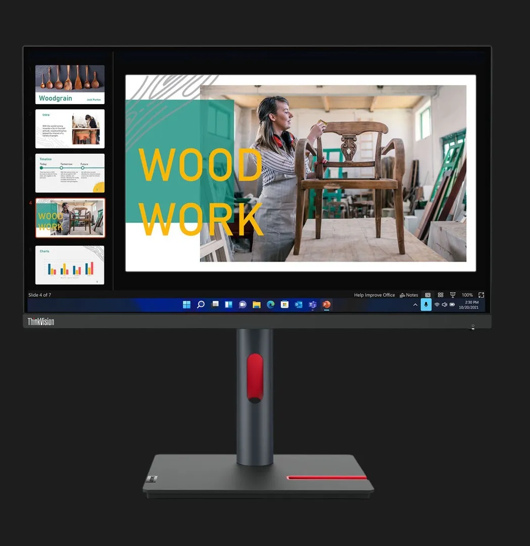 Монітор Lenovo 23.8" ThinkVision P24q-30 IPS 60Hz 63B4GAT6UA (UA)