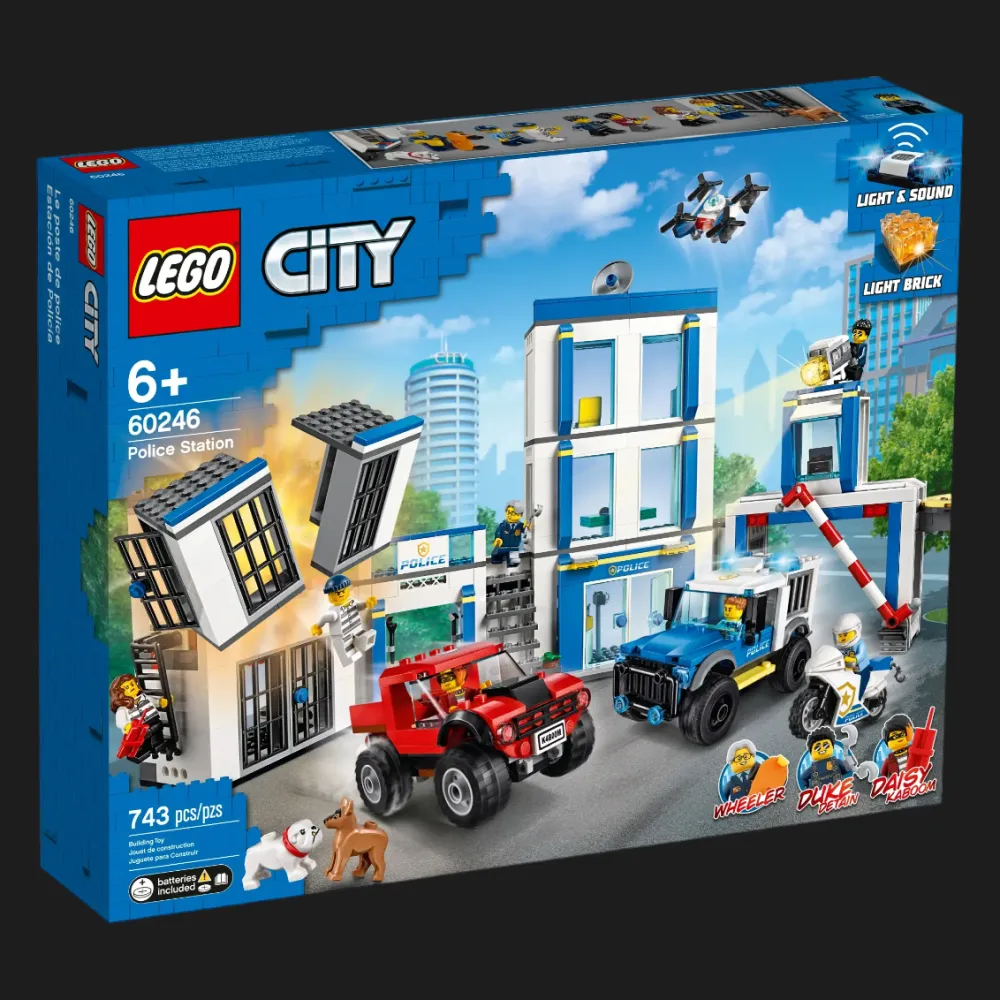 Конструктор LEGO City Поліцейська дільниця (60246)