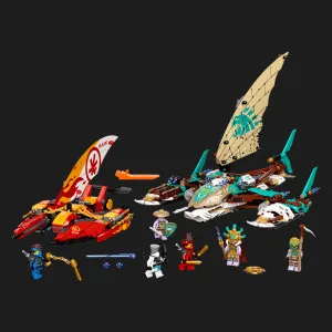 Конструктор LEGO Ninjago Морской бой на катамаранах (71748)