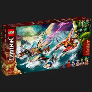 Конструктор LEGO Ninjago Морской бой на катамаранах (71748)
